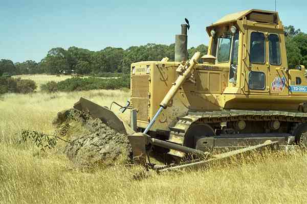 First ground being broken.