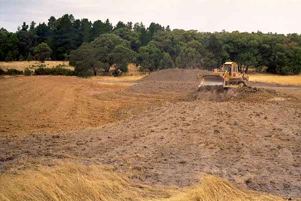 covering with topsoil.